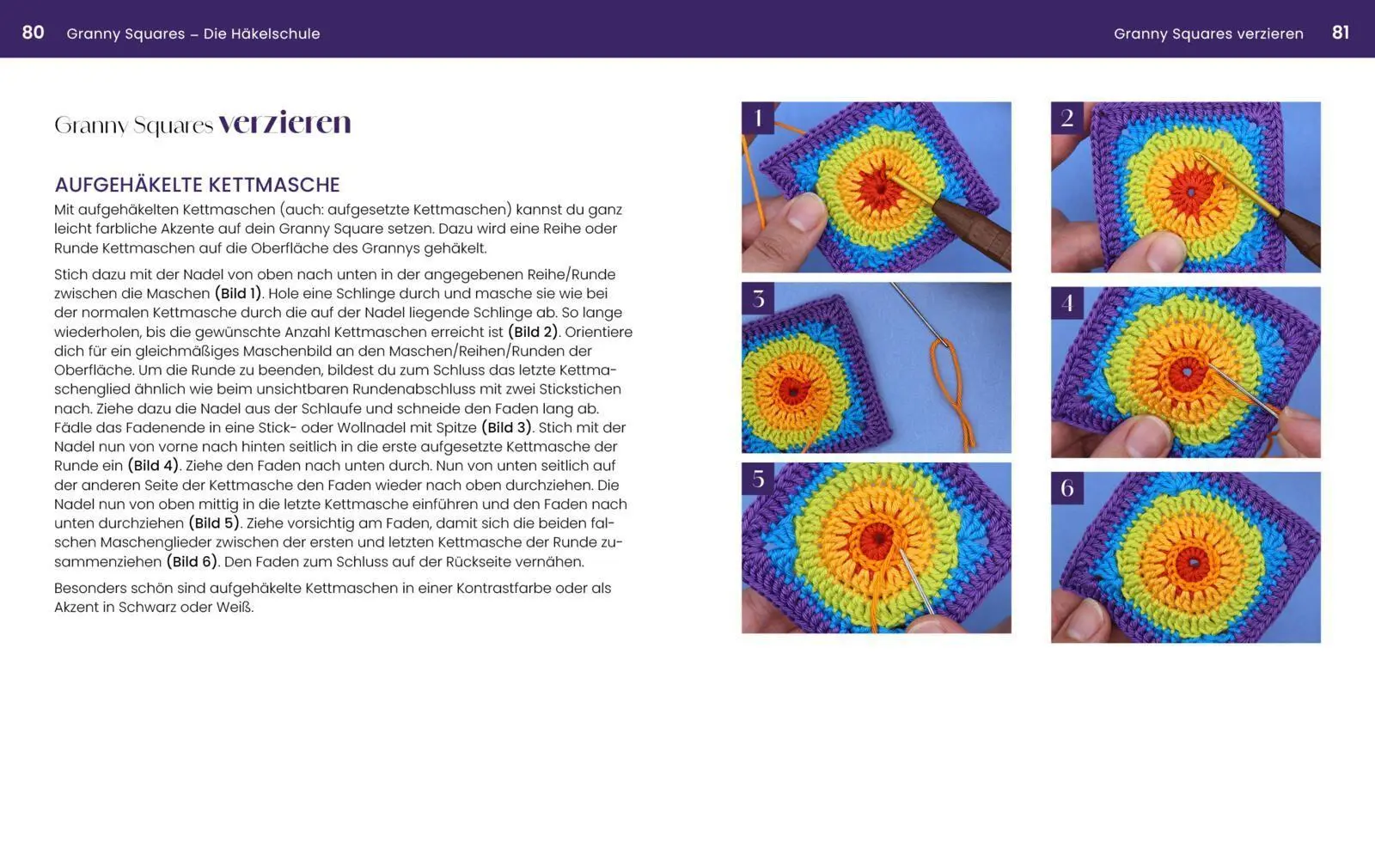 Bild: 9783747407776 | Granny Squares - Die Häkelschule | Inga Borges | Taschenbuch | 144 S.