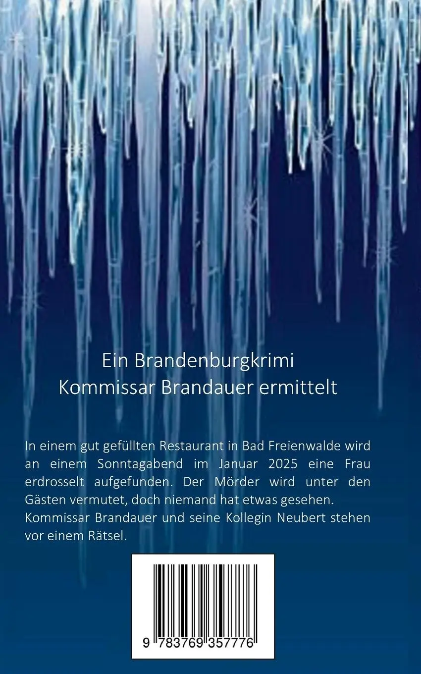 Rückseite: 9783769357776 | Frostige Zeiten | Kommissar Brandauers zweiter Fall | Ralph Bruch