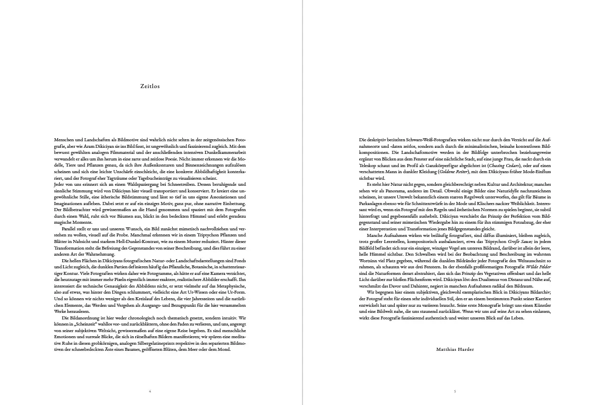 Bild: 9783775747776 | Aram Dikiciyan | Scheinzeit | Nadine Barth | Buch | 96 S. | Englisch