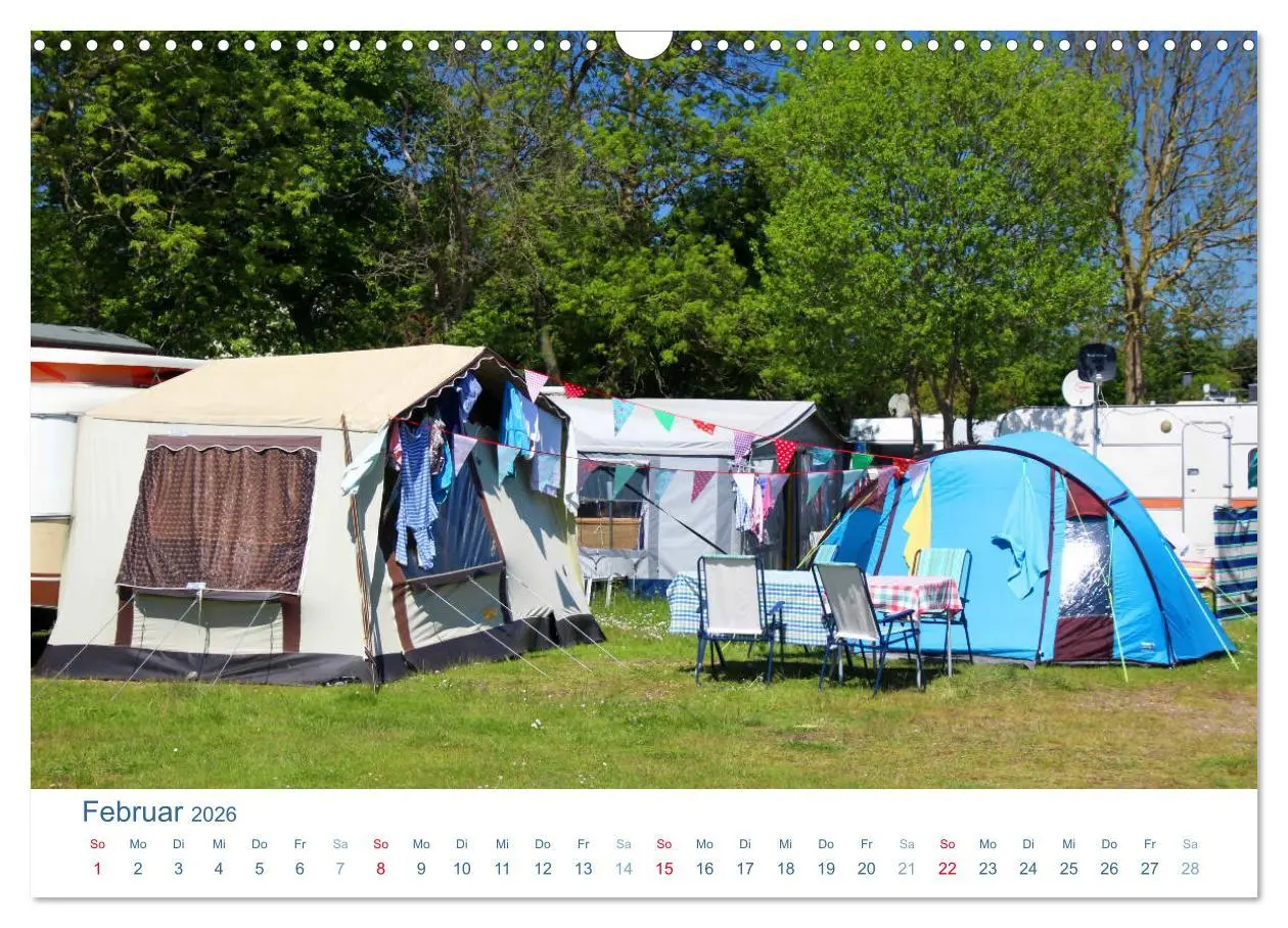 Bild: 9783516037876 | Freiheit auf Reisen 2026. Impressionen vom Camping und Zelten...