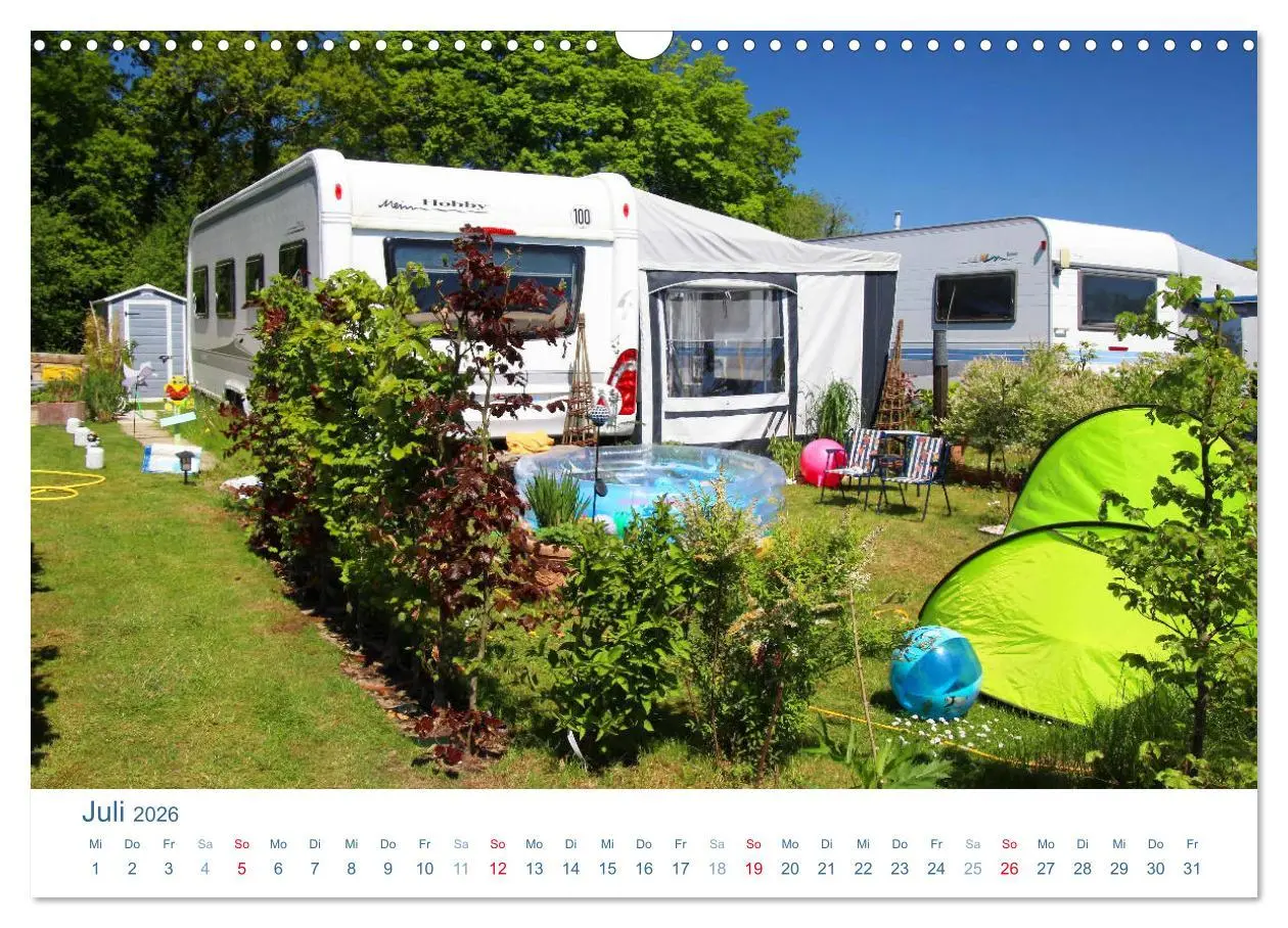 Bild: 9783516037876 | Freiheit auf Reisen 2026. Impressionen vom Camping und Zelten...
