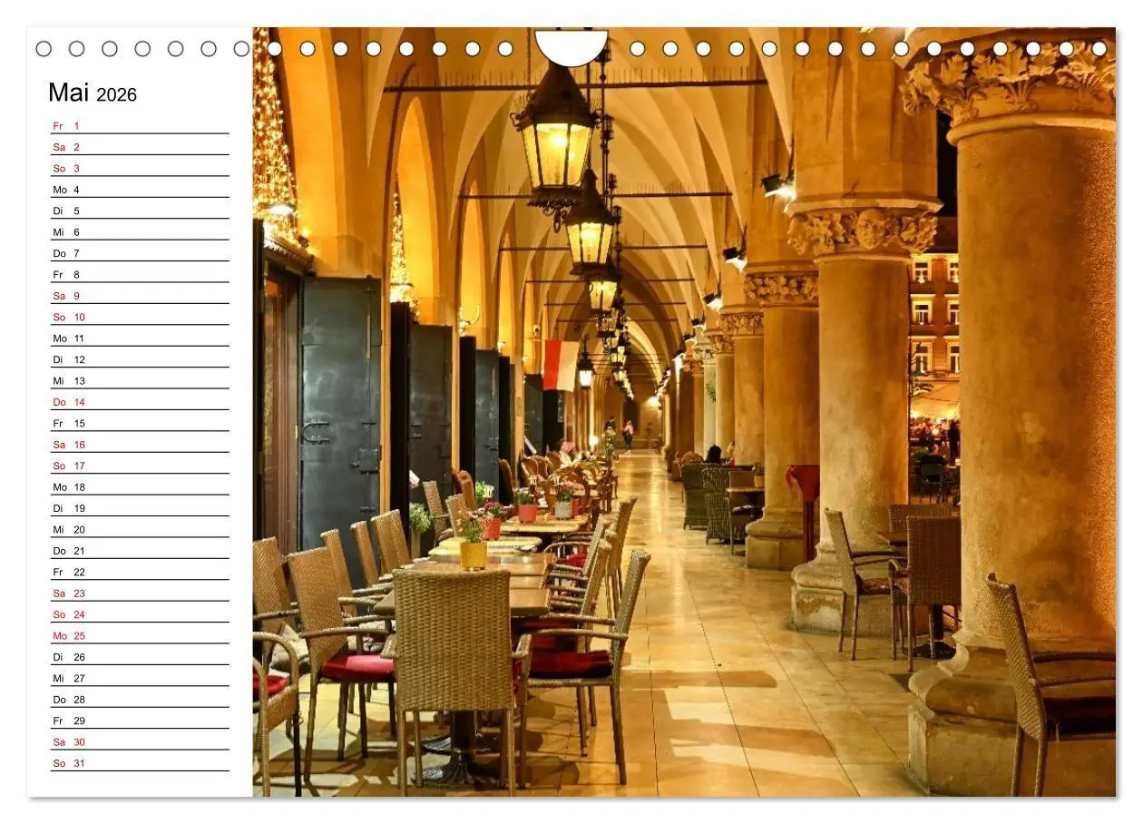 Bild: 9783516657876 | Besucht doch mal Krakau (Wandkalender 2026 DIN A4 quer), CALVENDO...
