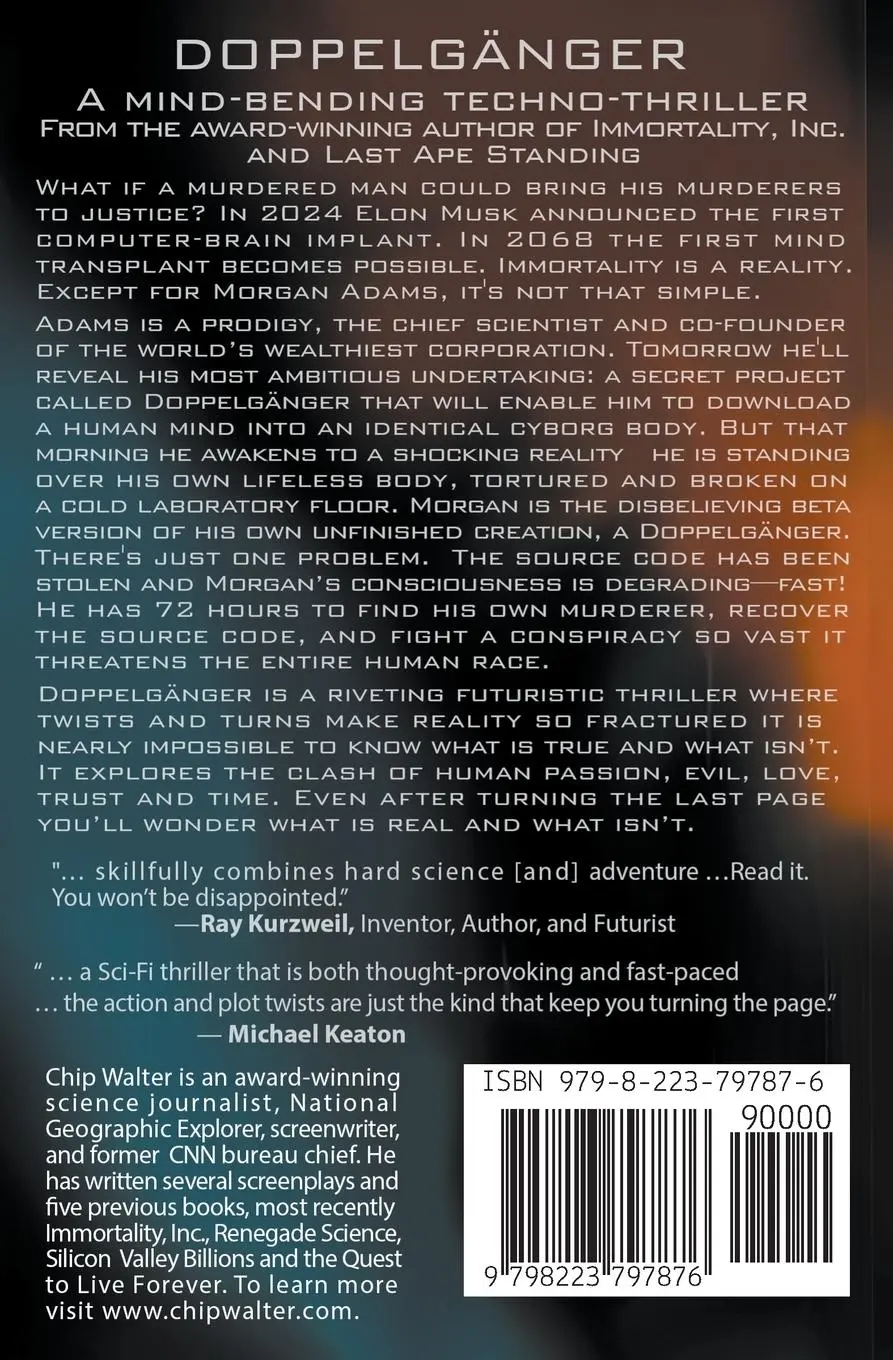 Rückseite: 9798223797876 | Doppelgänger | Chip Walter | Taschenbuch | Englisch | 2024