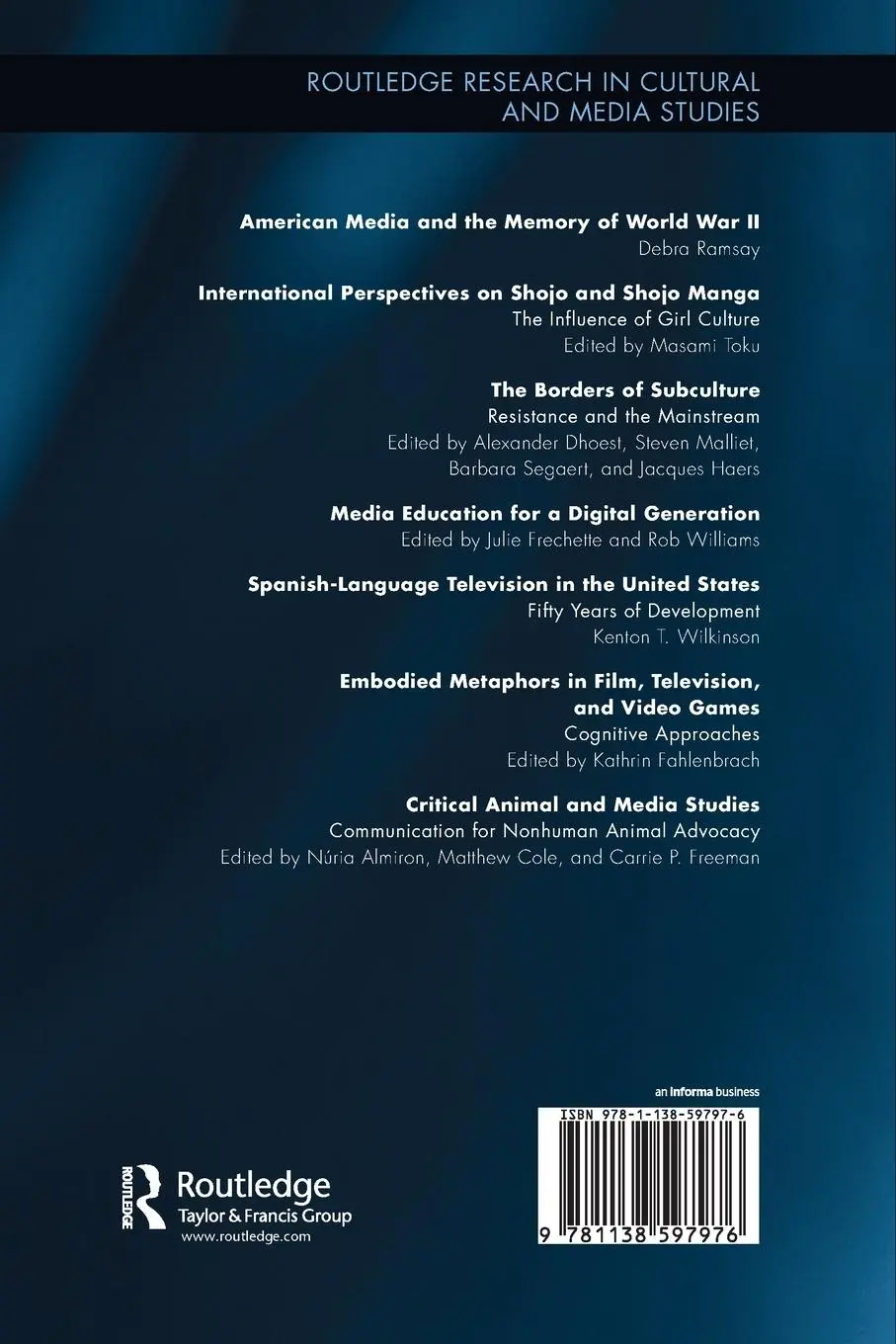 Rückseite: 9781138597976 | Critical Animal and Media Studies | Núria Almiron (u. a.) | Buch