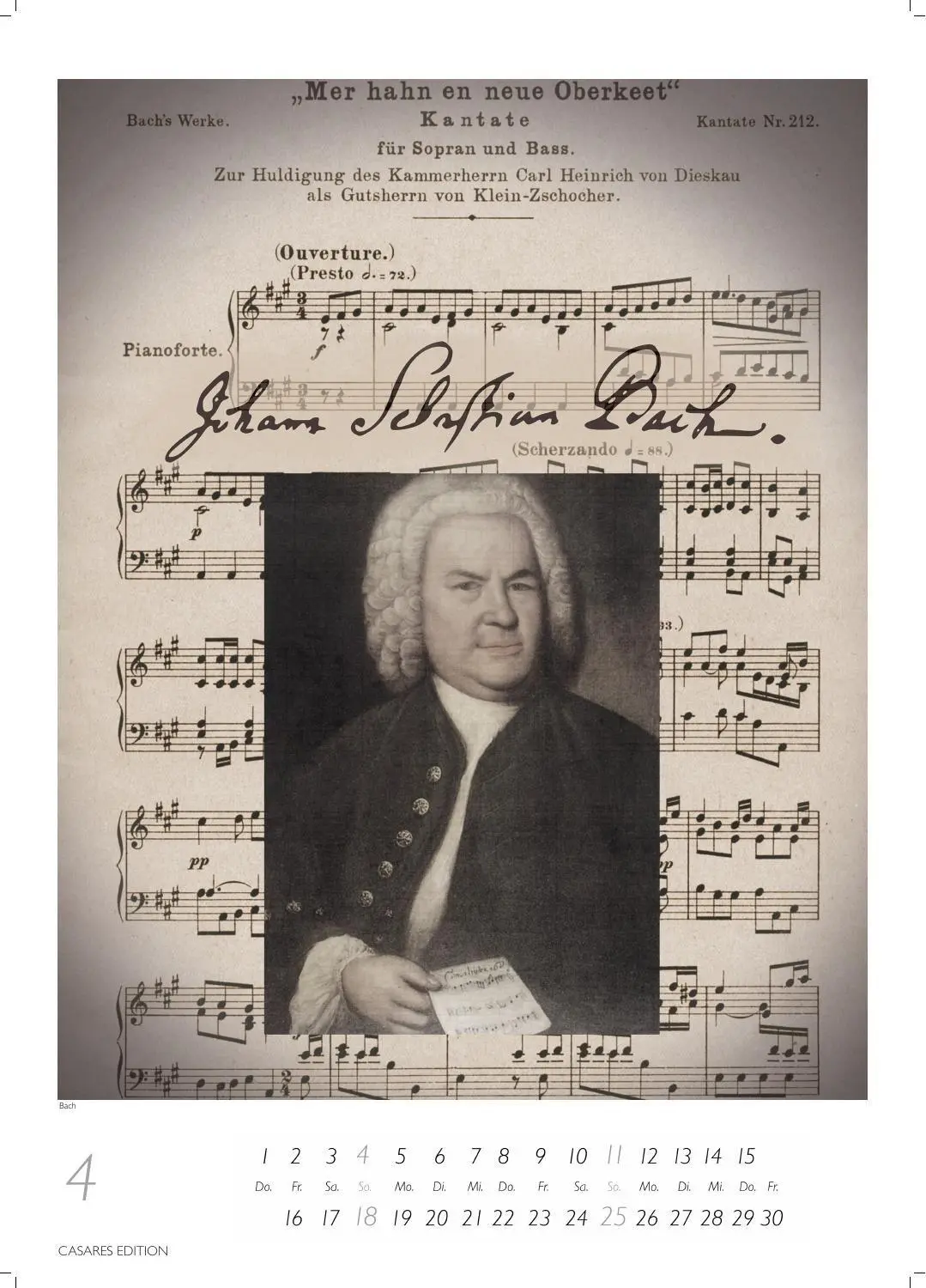 Bild: 9781835247976 | Komponisten Kalender 2027 - Musik-Kalender 42x59cm - 12 Klassische...