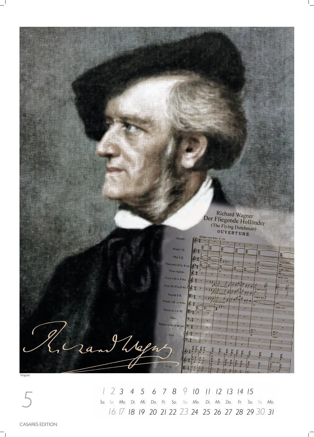 Bild: 9781835247976 | Komponisten Kalender 2027 - Musik-Kalender 42x59cm - 12 Klassische...