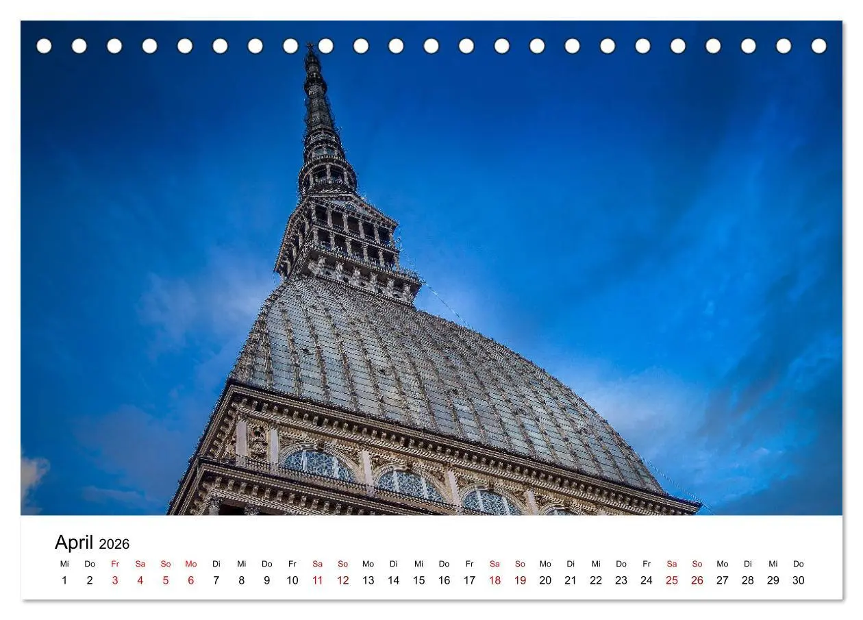 Bild: 9783457937976 | Piemont und Turin (Tischkalender 2026 DIN A5 quer), CALVENDO...