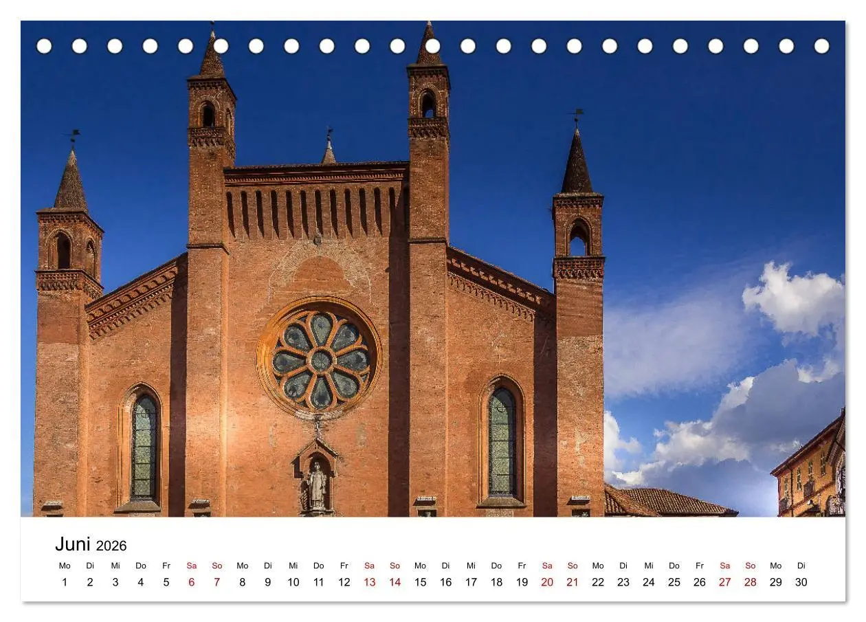 Bild: 9783457937976 | Piemont und Turin (Tischkalender 2026 DIN A5 quer), CALVENDO...