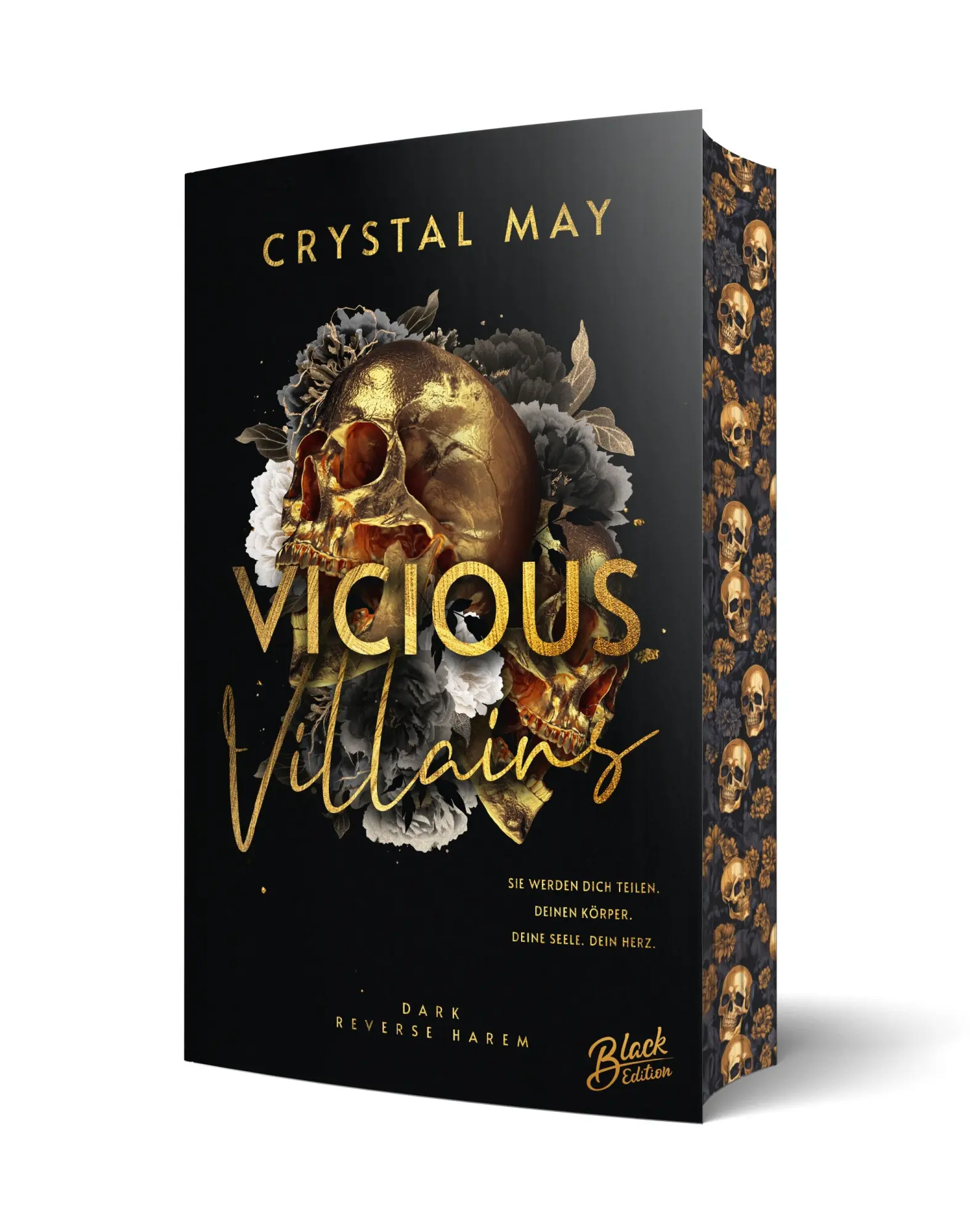 Cover: 9783989427976 | Vicious Villains Mit wunderschönem Farbschnitt | Crystal May | Buch