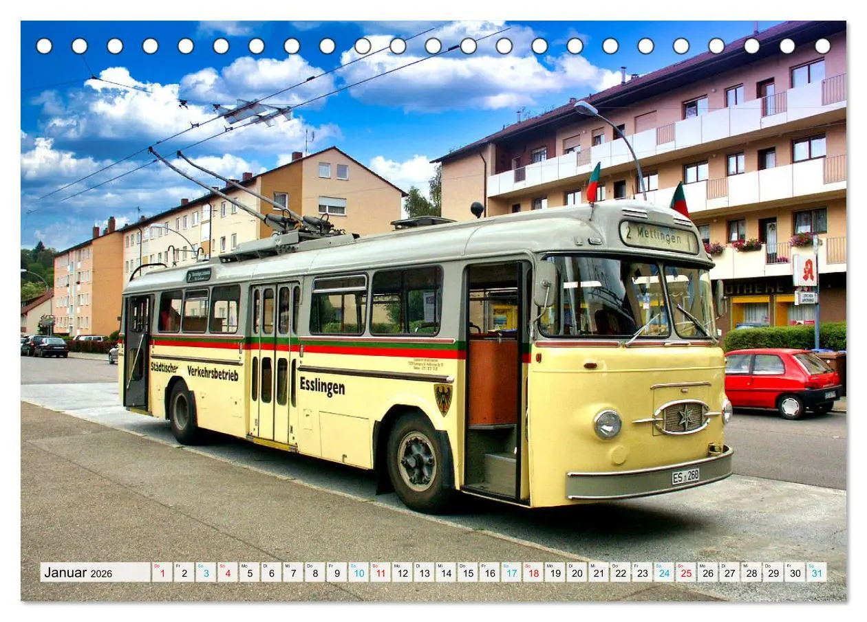 Bild: 9783457518076 | Esslinger Obusse (Tischkalender 2026 DIN A5 quer), CALVENDO...