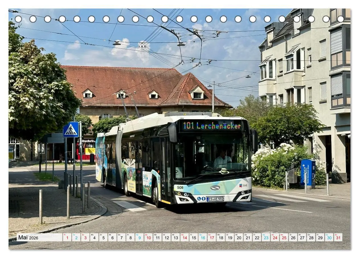 Bild: 9783457518076 | Esslinger Obusse (Tischkalender 2026 DIN A5 quer), CALVENDO...