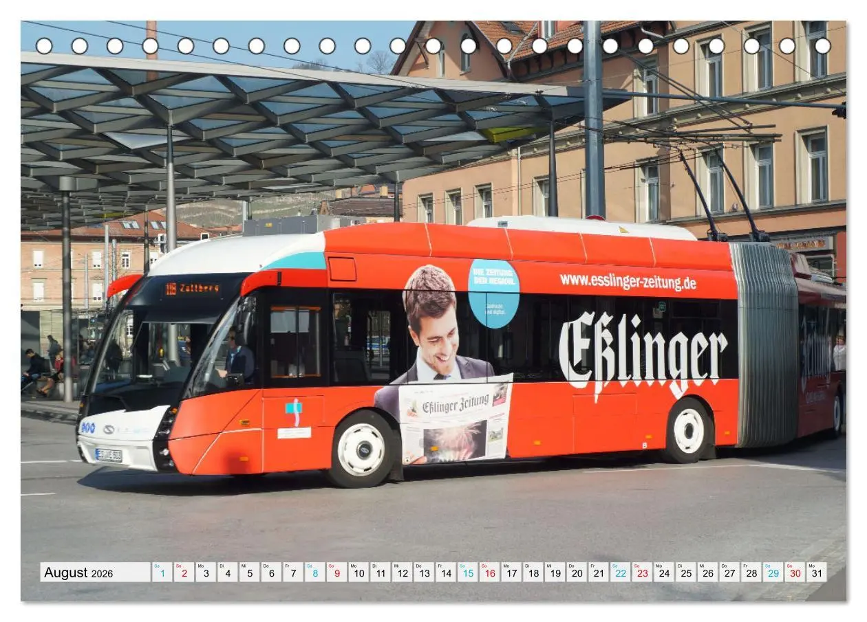 Bild: 9783457518076 | Esslinger Obusse (Tischkalender 2026 DIN A5 quer), CALVENDO...