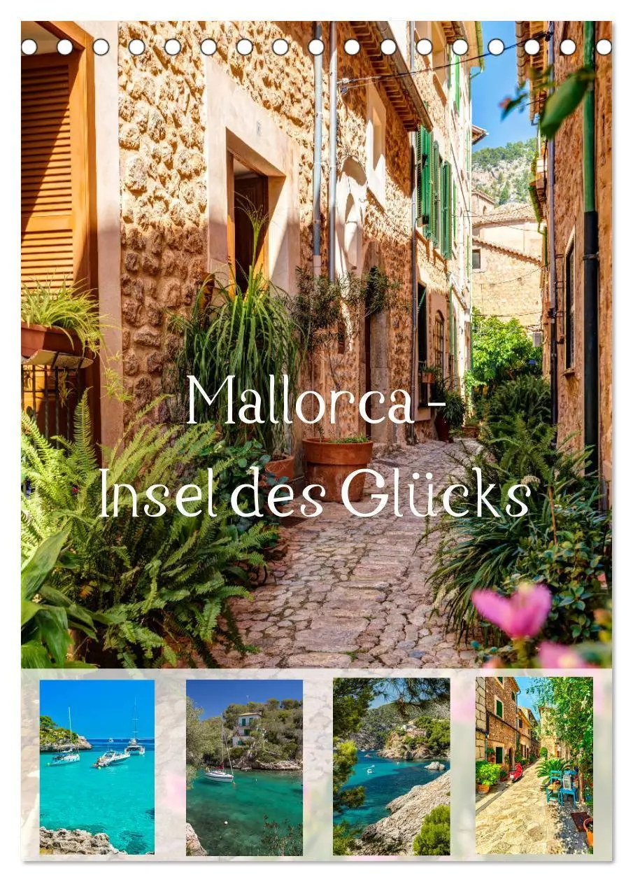 Cover: 9783516398076 | Mallorca - Insel des Glücks (Tischkalender 2026 DIN A5 hoch),...