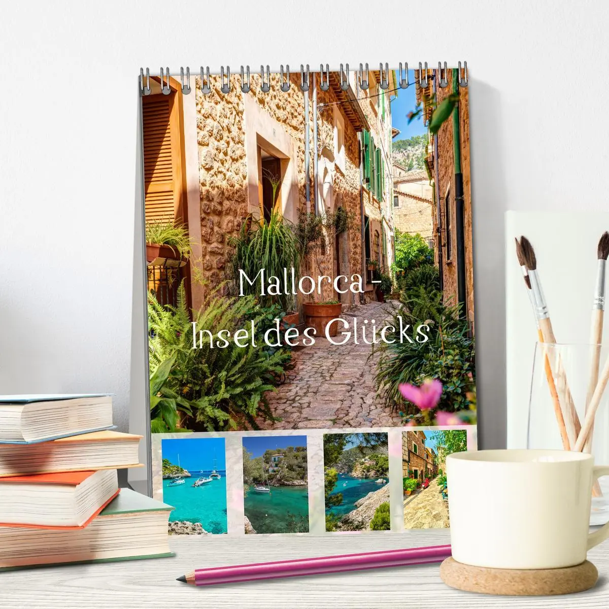 Bild: 9783516398076 | Mallorca - Insel des Glücks (Tischkalender 2026 DIN A5 hoch),...