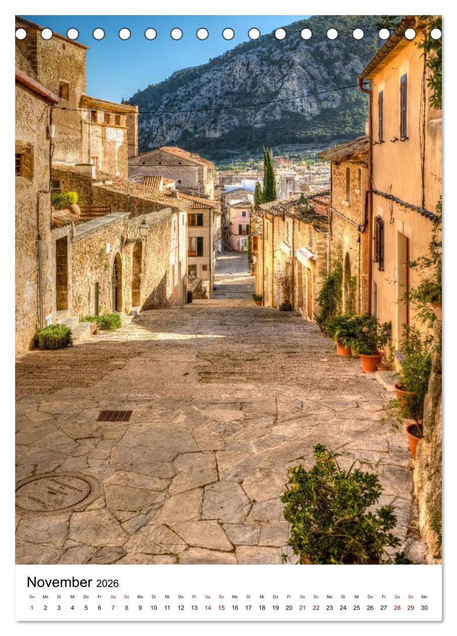 Bild: 9783516398076 | Mallorca - Insel des Glücks (Tischkalender 2026 DIN A5 hoch),...