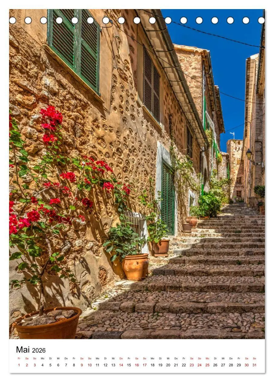 Bild: 9783516398076 | Mallorca - Insel des Glücks (Tischkalender 2026 DIN A5 hoch),...