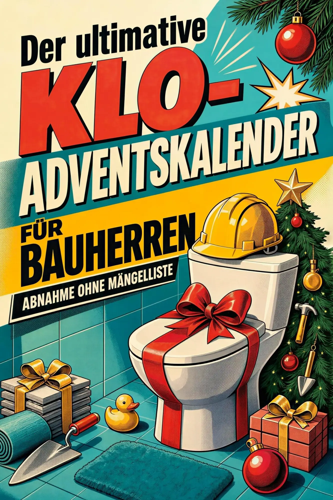 Cover: 9783696108076 | Der ultimative Klo-Adventskalender für Bauherren | Max Schulz | Buch
