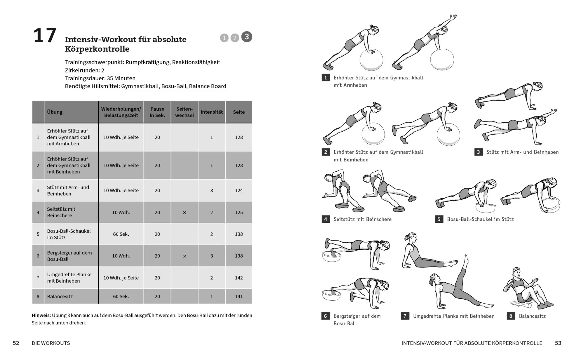 Bild: 9783742328076 | 50 Workouts - Balance | Katharina Herdener | Taschenbuch | 144 S.