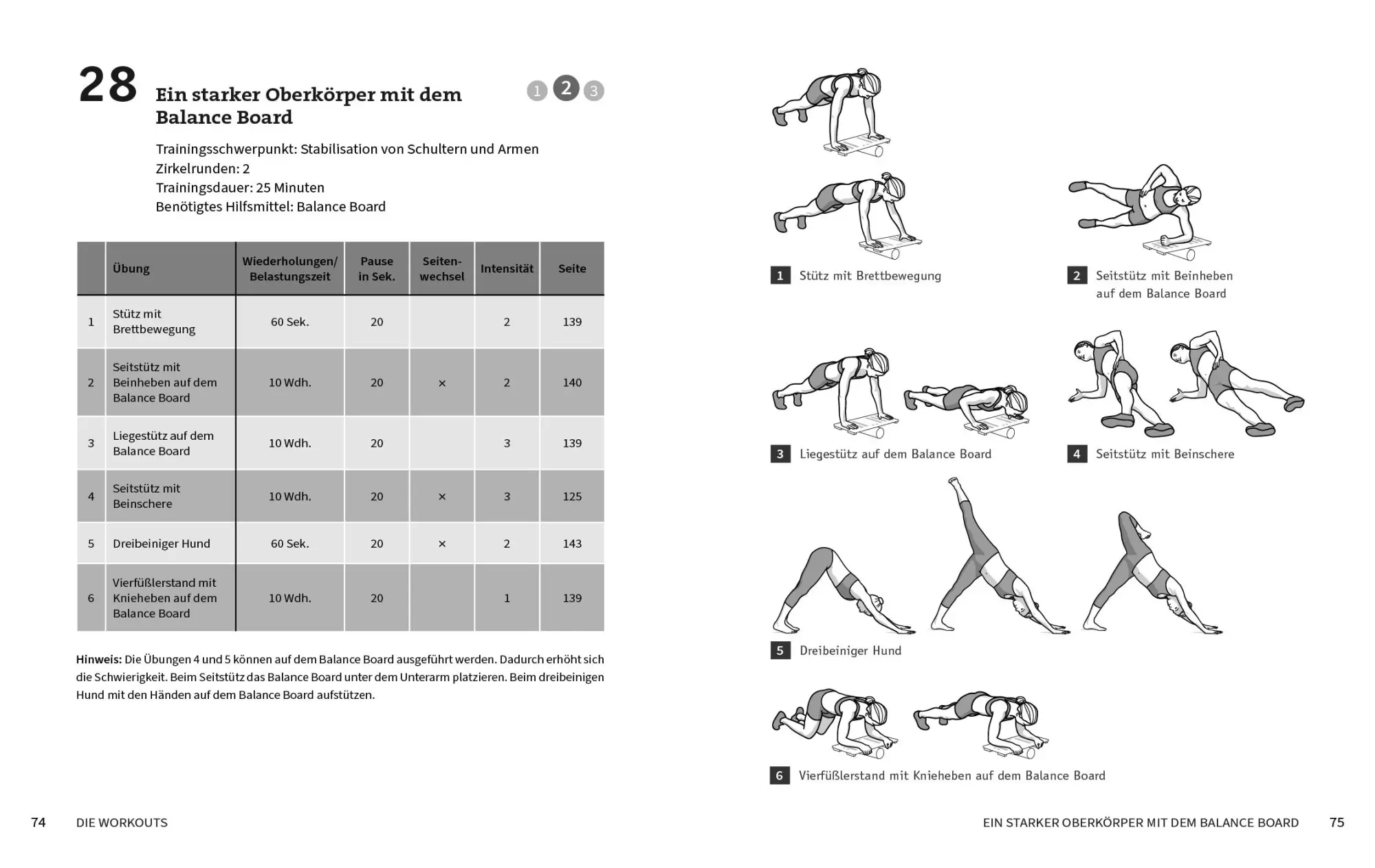 Bild: 9783742328076 | 50 Workouts - Balance | Katharina Herdener | Taschenbuch | 144 S.