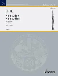 Cover: 9790001098076 | 48 Etudes 1 | Alfred Uhl | Buch | 1984 | Schott Music