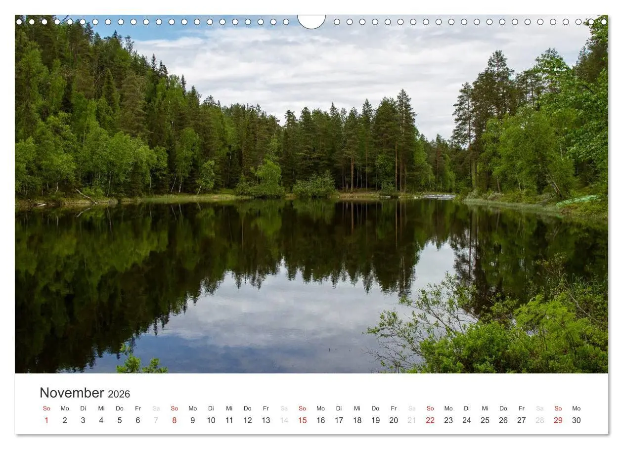 Bild: 9783516078176 | Naturparadies Finnland (Wandkalender 2026 DIN A3 quer), CALVENDO...