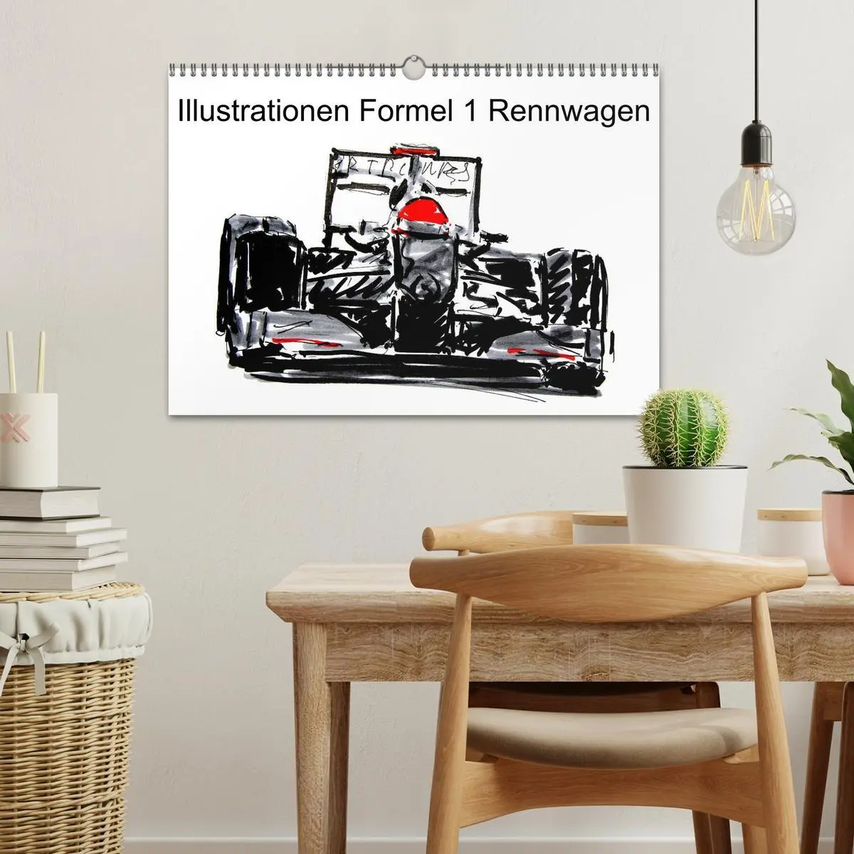 Bild: 9783516218176 | Illustrationen Formel 1 Rennwagen (Wandkalender 2026 DIN A3 quer),...