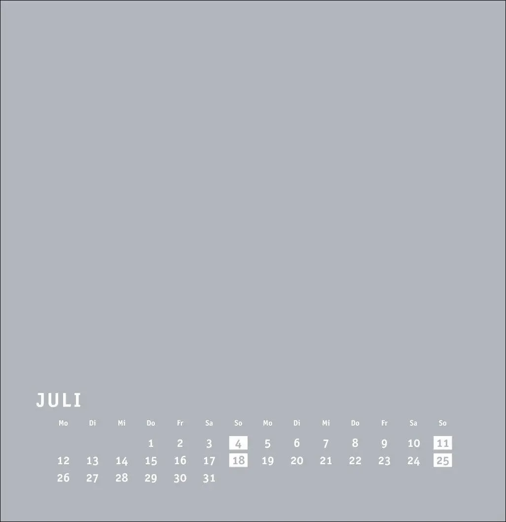Bild: 9783756418176 | Premium-Bastelkalender silbergrau groß 2027 | Heye | Kalender | 14 S.