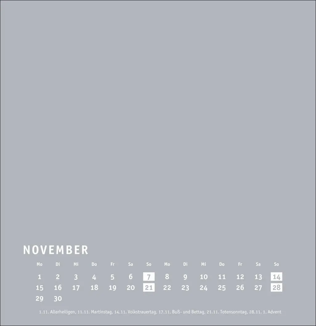 Bild: 9783756418176 | Premium-Bastelkalender silbergrau groß 2027 | Heye | Kalender | 14 S.