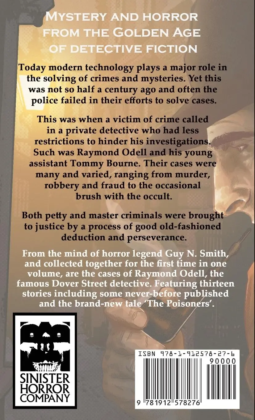 Rückseite: 9781912578276 | The Casebook of Raymond Odell | Guy N Smith | Taschenbuch | Englisch