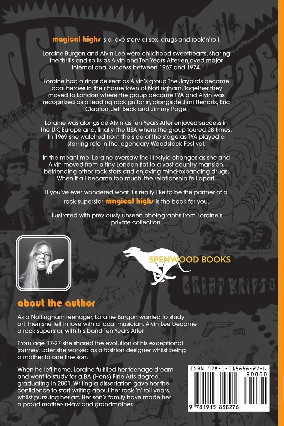 Rückseite: 9781915858276 | Magical Highs - Alvin Lee and Me | Loraine Burgon | Taschenbuch | 2024