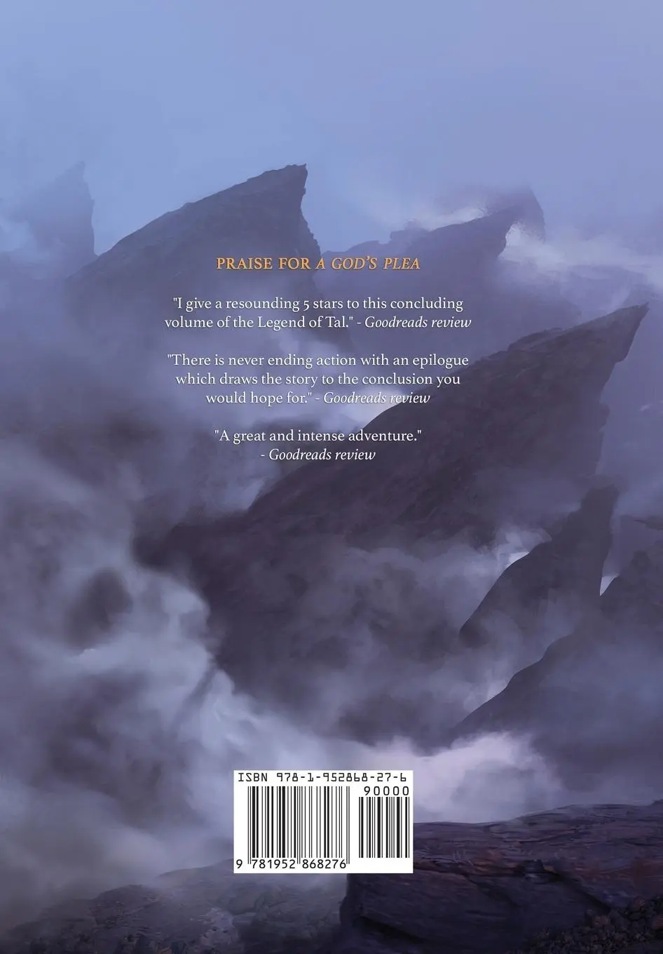 Rückseite: 9781952868276 | A God's Plea | Legend of Tal: Book 4 | J D L Rosell | Buch | Englisch