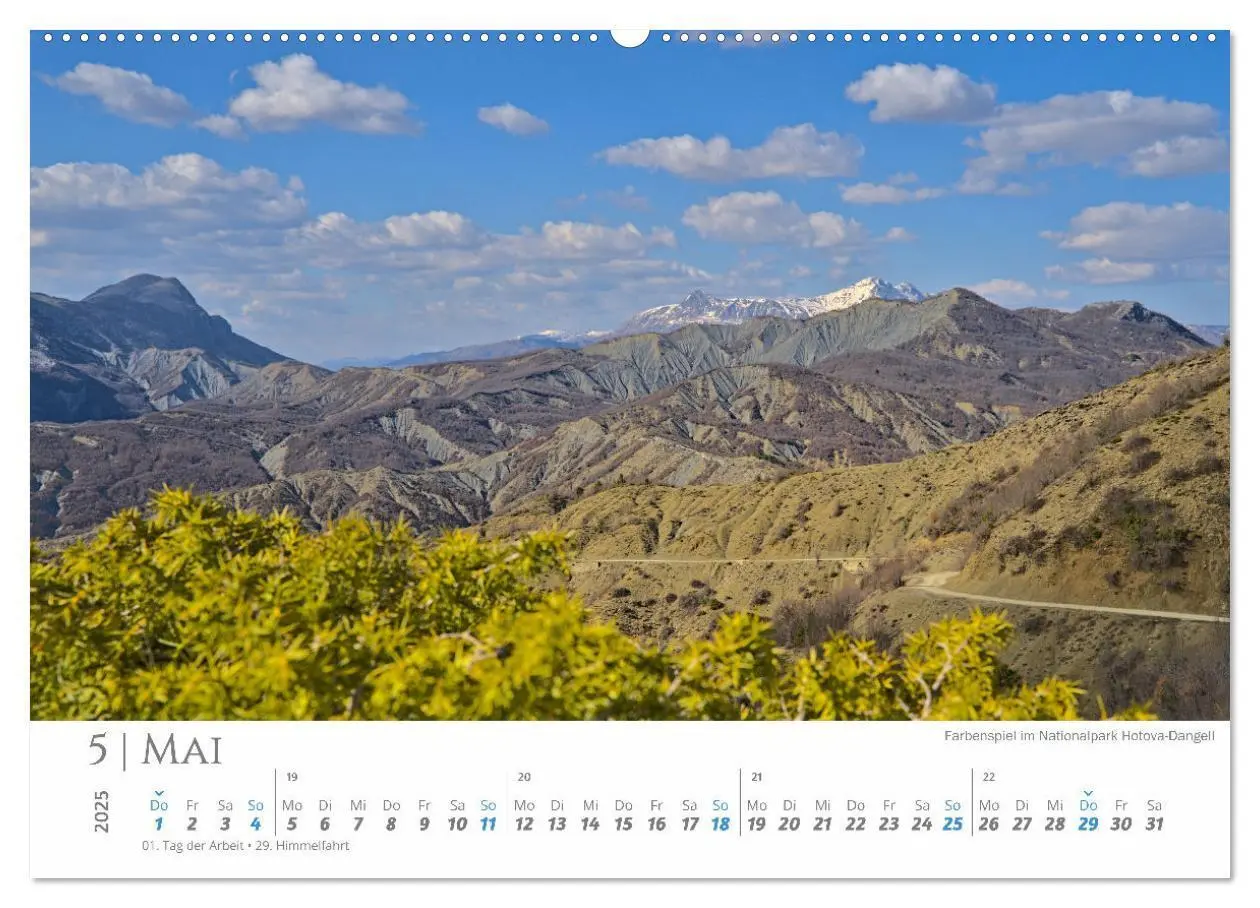 Bild: 9783383798276 | Albanien - wild, authentisch, abenteuerlich (Wandkalender 2025 DIN...