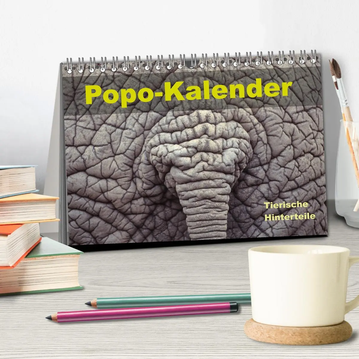 Bild: 9783457668276 | Popo-Kalender (Tischkalender 2026 DIN A5 quer), CALVENDO...