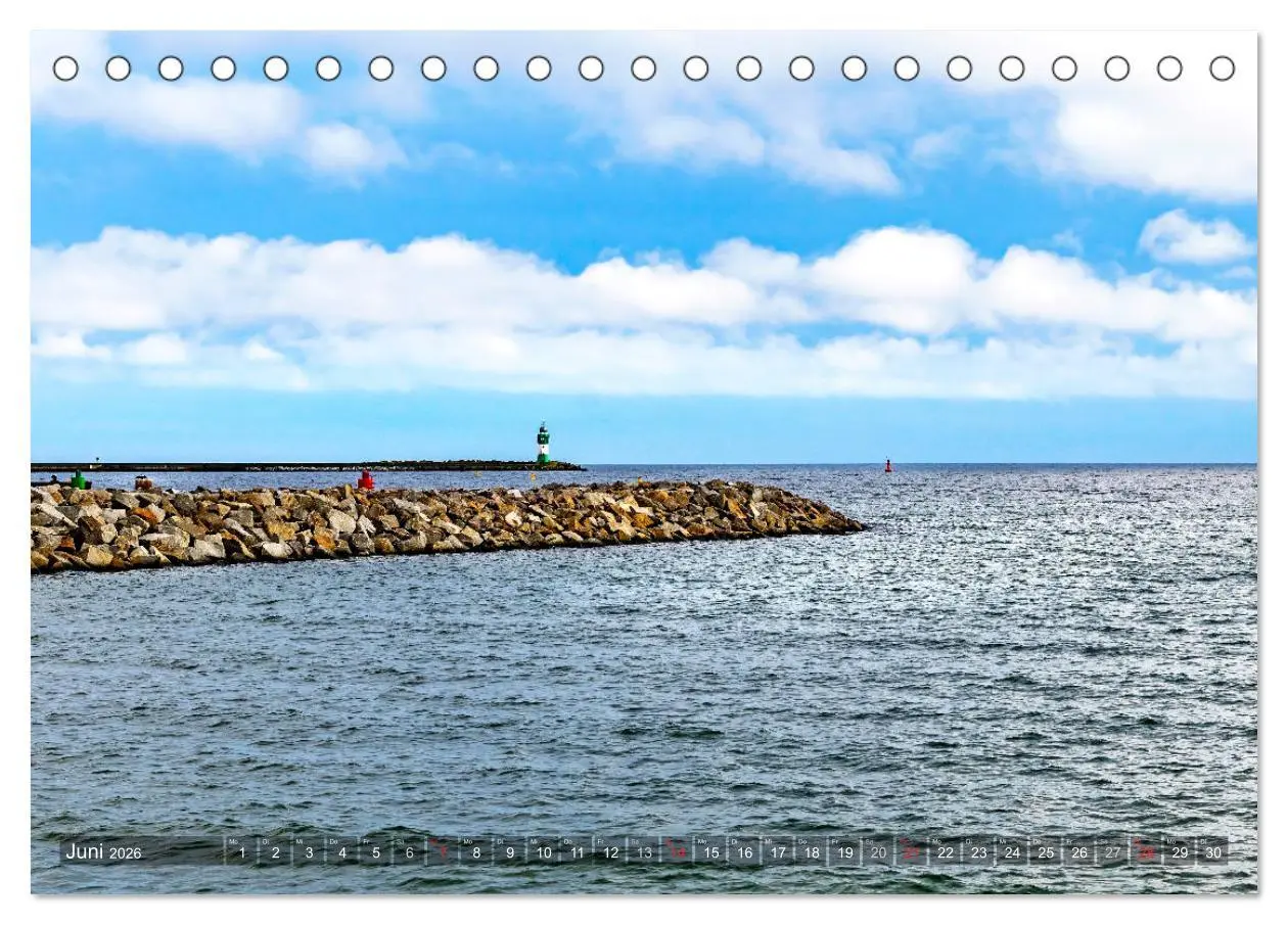 Bild: 9783457738276 | RÜGEN-LIEBE (Tischkalender 2026 DIN A5 quer), CALVENDO Monatskalender