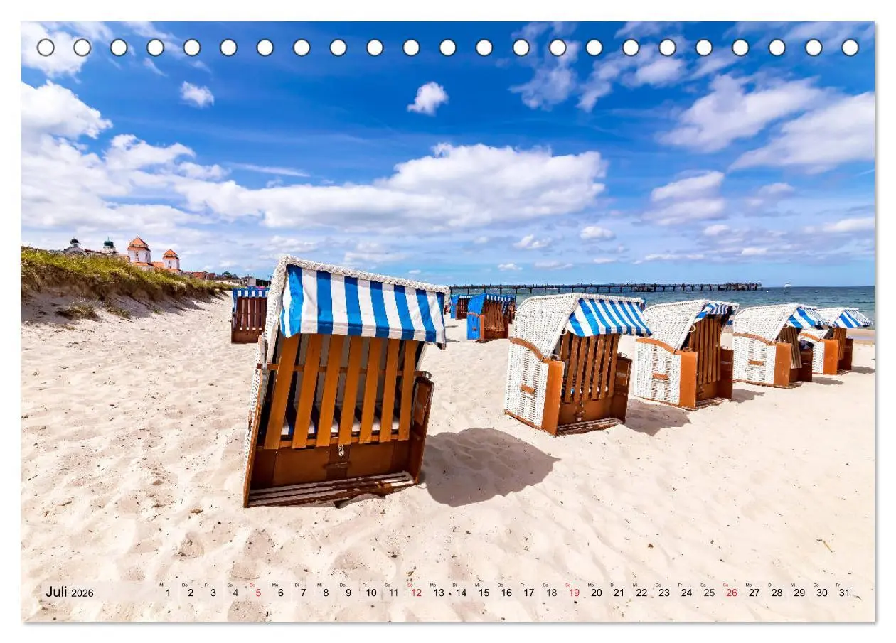 Bild: 9783457738276 | RÜGEN-LIEBE (Tischkalender 2026 DIN A5 quer), CALVENDO Monatskalender