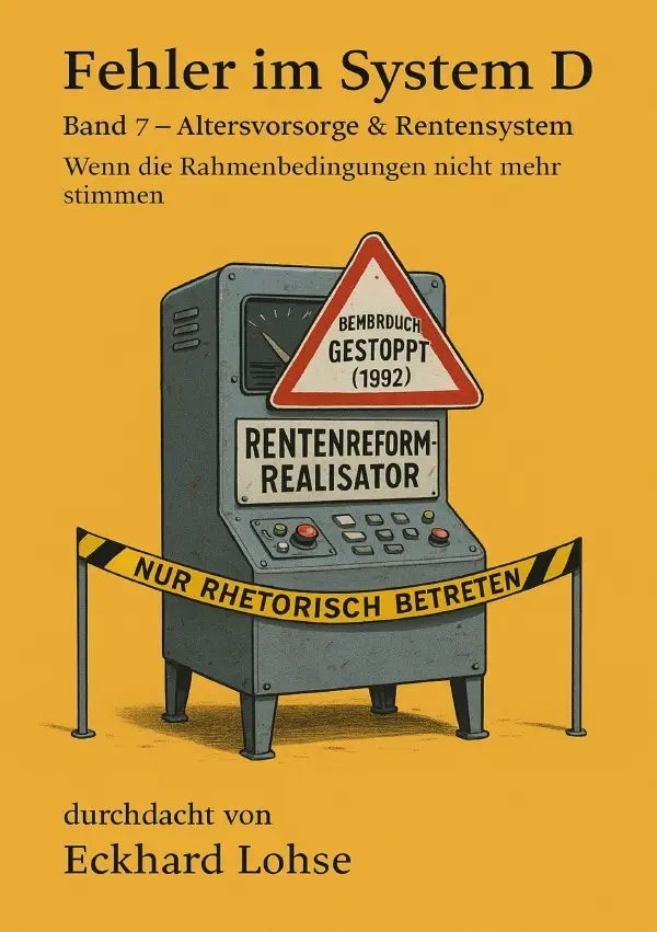 Cover: 9783565028276 | Fehler im System D Band 7 Altersvorsorge &amp; Rentensystem | Lohse | Buch