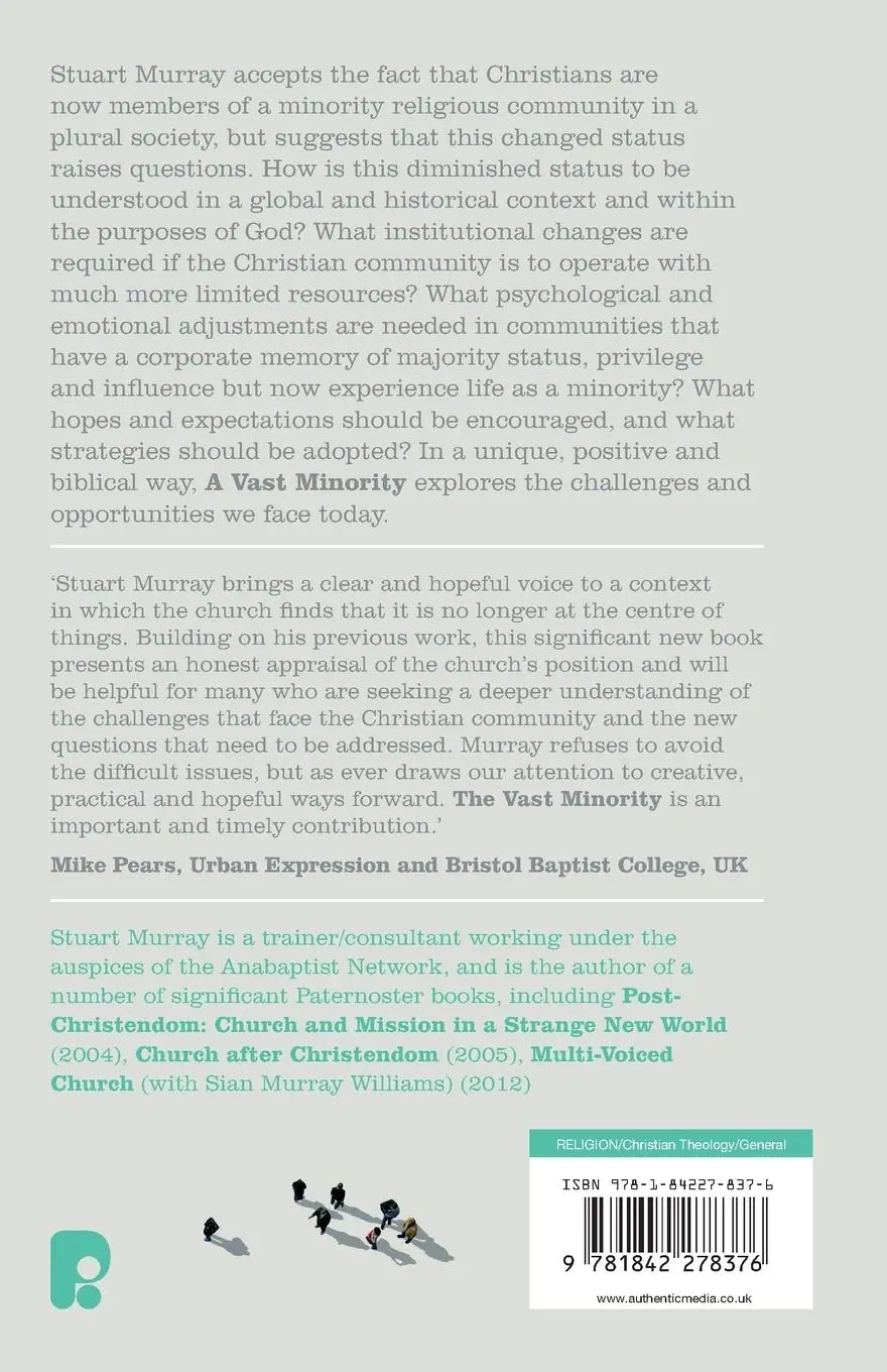 Rückseite: 9781842278376 | A Vast Minority | Church and Mission in a Plural Culture | Murray