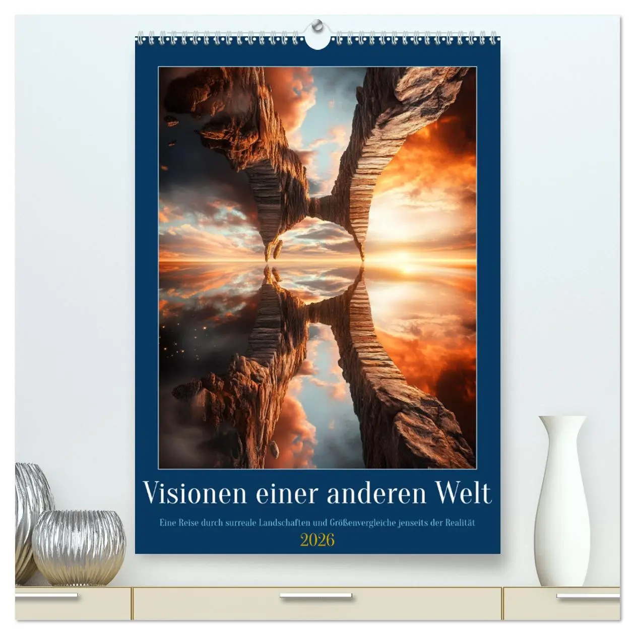 Cover: 9783457278376 | Visionen einer anderen Welt (hochwertiger Premium Wandkalender 2026...