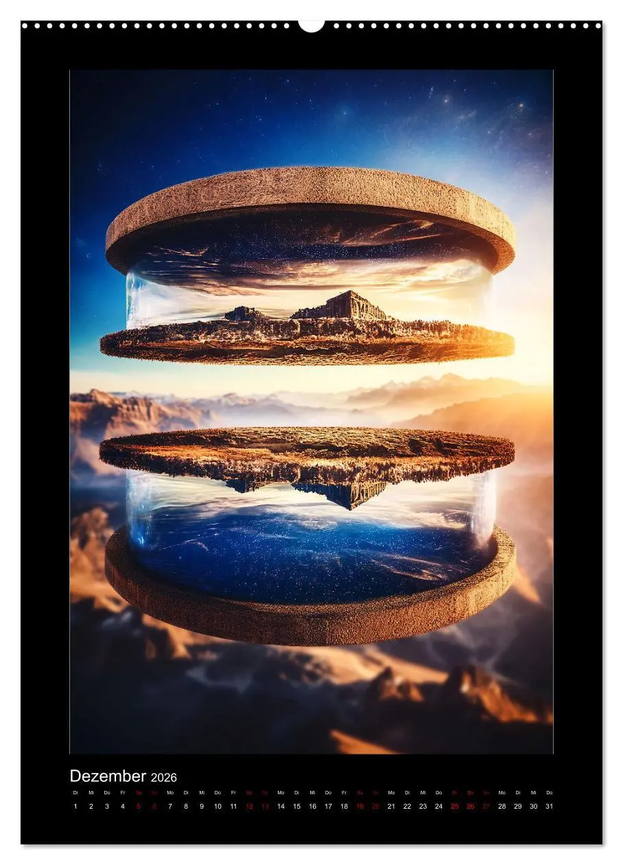 Bild: 9783457278376 | Visionen einer anderen Welt (hochwertiger Premium Wandkalender 2026...