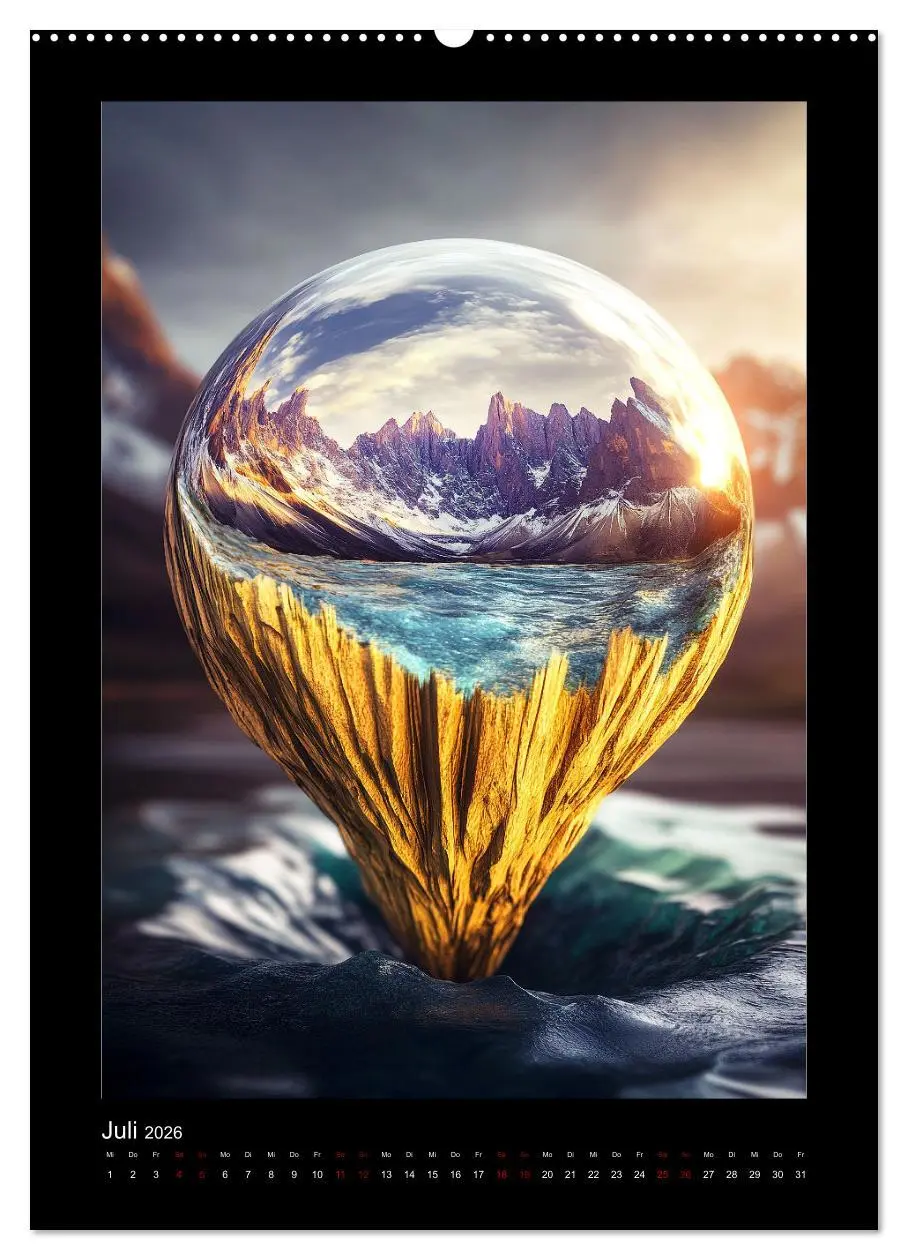 Bild: 9783457278376 | Visionen einer anderen Welt (hochwertiger Premium Wandkalender 2026...
