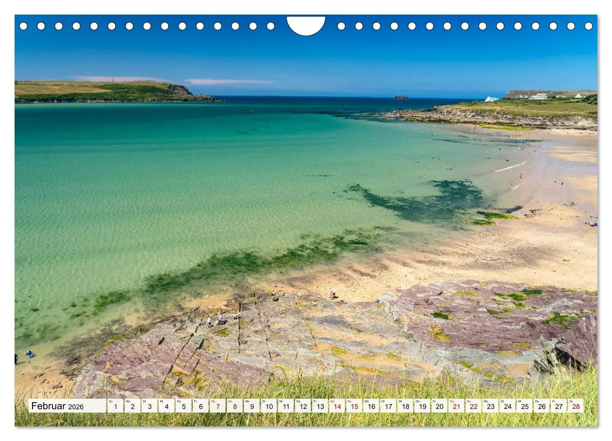 Bild: 9783457348376 | Vereinigtes Königreich - Cornwall (Wandkalender 2026 DIN A4 quer),...