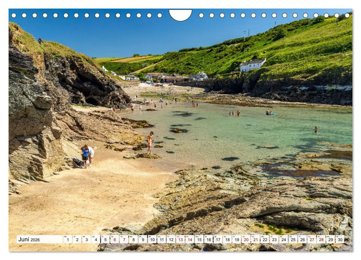 Bild: 9783457348376 | Vereinigtes Königreich - Cornwall (Wandkalender 2026 DIN A4 quer),...