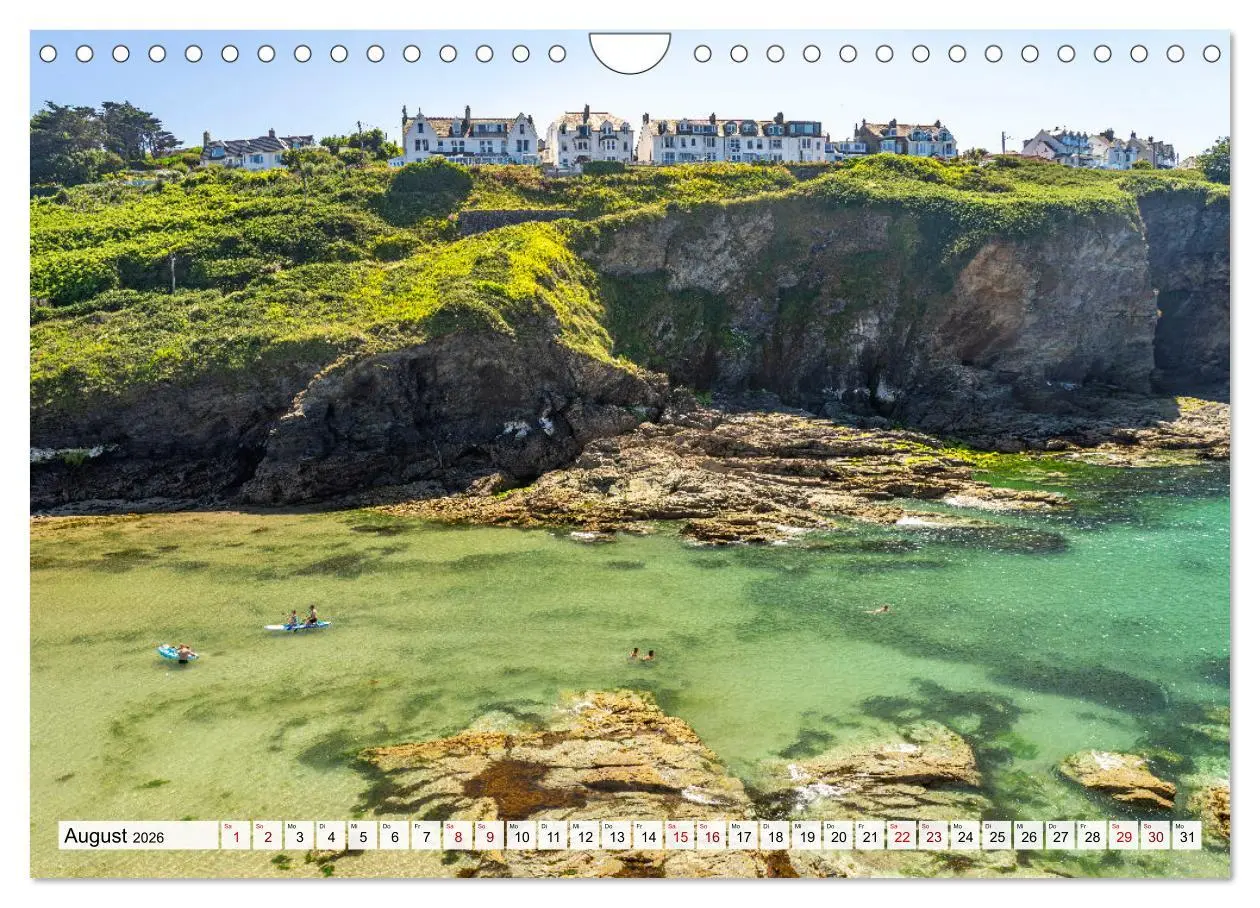 Bild: 9783457348376 | Vereinigtes Königreich - Cornwall (Wandkalender 2026 DIN A4 quer),...