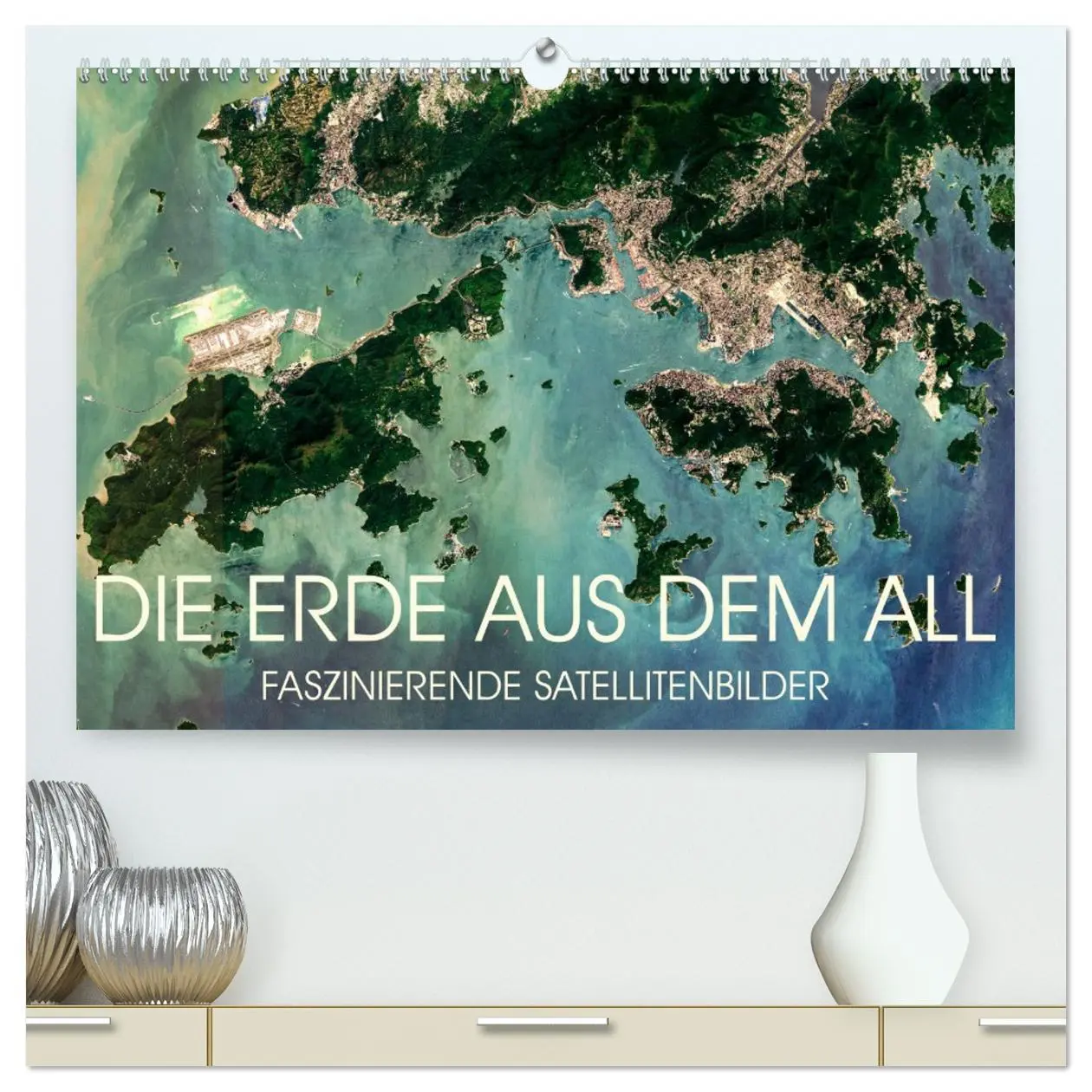 Cover: 9783457418376 | Die Erde aus dem All (hochwertiger Premium Wandkalender 2026 DIN A2...