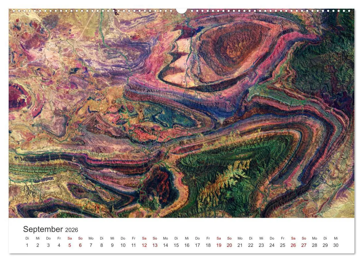 Bild: 9783457418376 | Die Erde aus dem All (hochwertiger Premium Wandkalender 2026 DIN A2...
