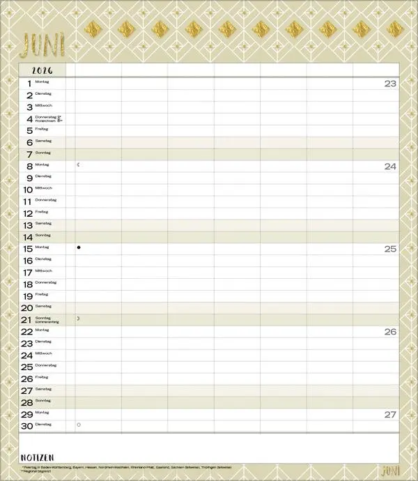 Bild: 9783731888376 | Multiplaner - Time for glamour 2026 | Verlag Korsch | Kalender | 14 S.