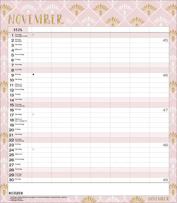 Bild: 9783731888376 | Multiplaner - Time for glamour 2026 | Verlag Korsch | Kalender | 14 S.
