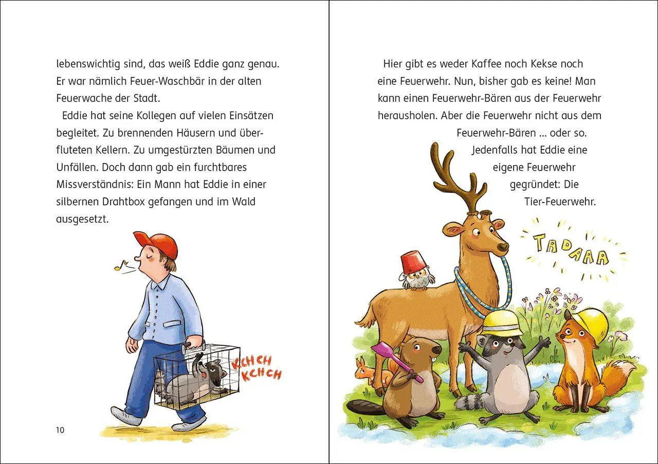 Bild: 9783743218376 | Die Tier-Feuerwehr (Band 3) - Ein Bär auf dünnem Eis | Öai Walder
