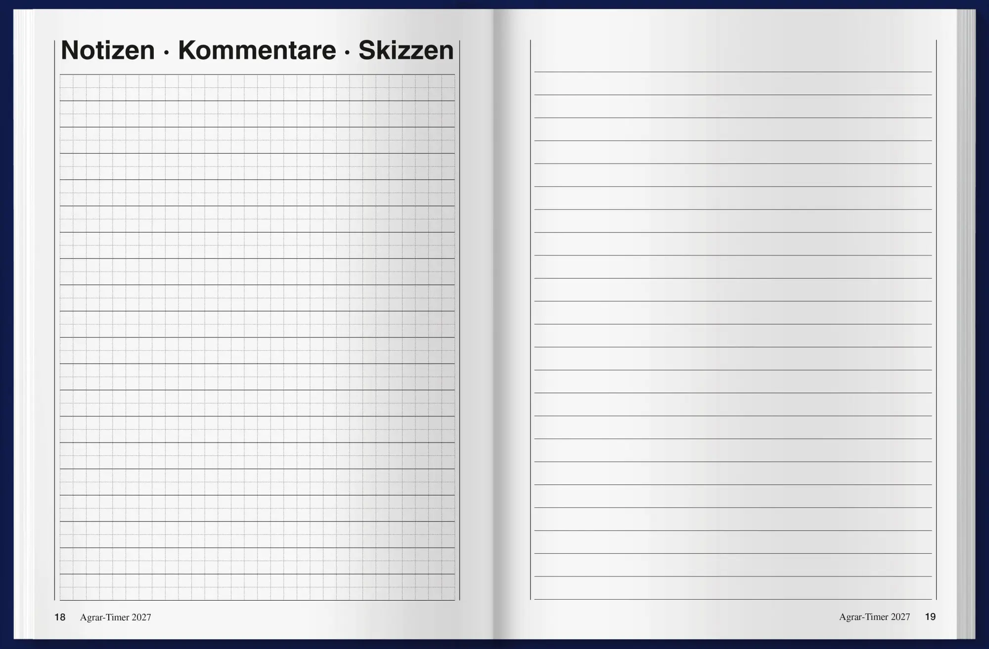 Bild: 9783784358376 | Agrar-Timer 2027 | Josef Bunge (u. a.) | Kalender | 232 S. | Deutsch