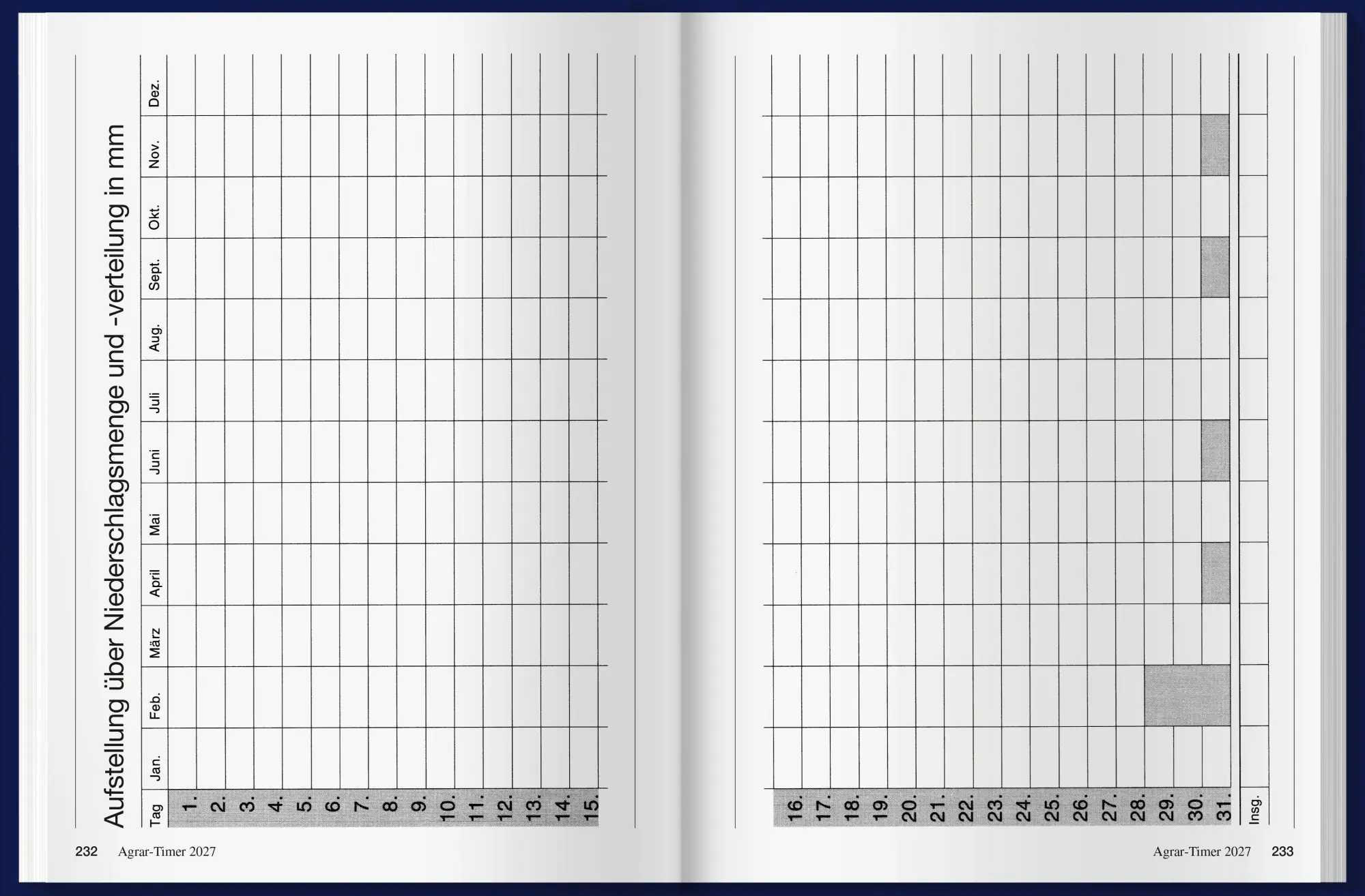 Bild: 9783784358376 | Agrar-Timer 2027 | Josef Bunge (u. a.) | Kalender | 232 S. | Deutsch